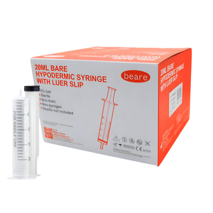 SYRINGE  20ML LUER SLIP BEARE 50~