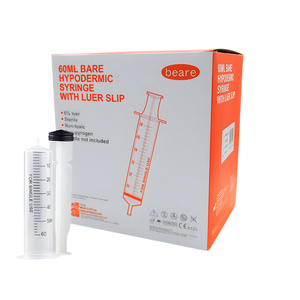 SYRINGE 60ML LUER SLIP BEARE 25~