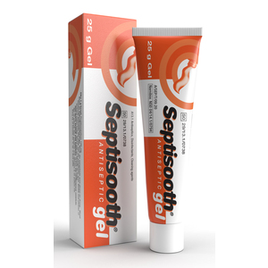 SEPTISOOTH ANTISEPTIC GEL 25G