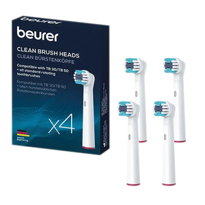 SPARE TB30/50 HEAD CLEAN 4PK BEURER