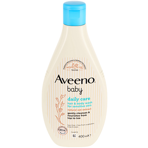 AVEENO BABY DAILY HAIR & BODY WASH 400ML