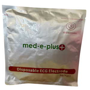 ECG ELECTRODES ADULT MED-E-PLUS 50's