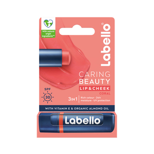 LABELLO LIP CARE CORAL-NUDE  3IN 1 4.8G