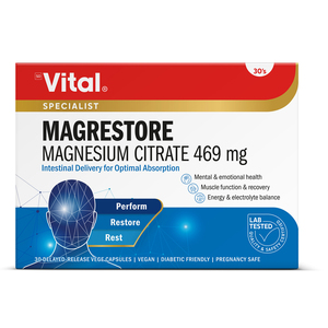 VITAL MAGRESTORE 30 CAPSULES