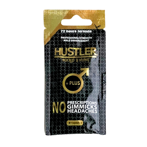 HUSTLER PLUS  CAPSULES 4 SACHETS