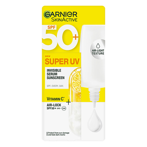 GARNIER INVI SERUM SUNSCREEN SPF50+ 30ML