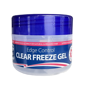 HAIR GLO EDGE FREEZE GEL CLEAR 125ML