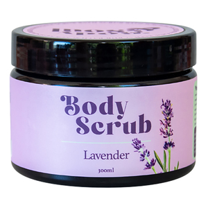 BODY & SOUL LAVENDER SCRUB 300G