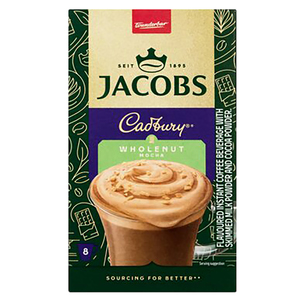 JACOBS CADBURY CUPPUCC WHOLENUT MOCHA 8~
