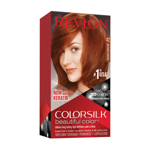 COLORSILK HAIRCOLOR MED AUBURN 42 130ML