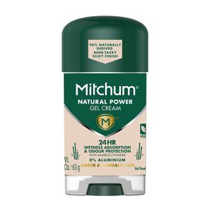 MITCHUM MEN GEL AMBER & SANDALWOOD 63G