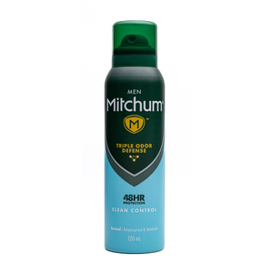 MITCHUM MEN DEO SPRAY CLEAN CONTR 120ML