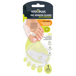 VITAPLUS GEL BUNION GUARD W/SPREADER 1PC