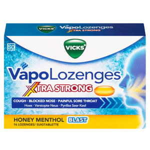 VICKS XTRA STRONG HONEY LOZENGES 16