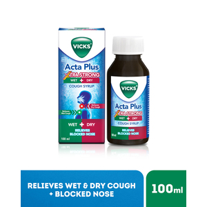 VICKS XTRA STRONG SYRUP 100ML