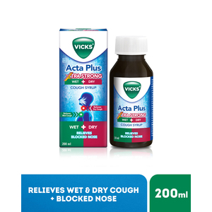 VICKS XTRA STRONG SYRUP 200ML