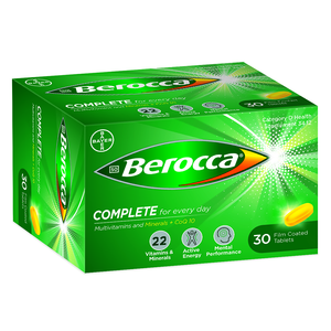 BEROCCA COMPLETE FILM COATED 30 TABLETS