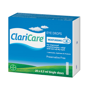 CLARICARE EYE DROPS 20 X 5ML ~