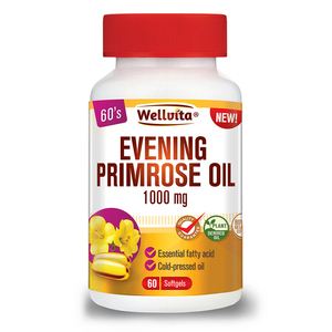 WELLVITA EVENING PRIMROSE OIL 60 SOFTGEL
