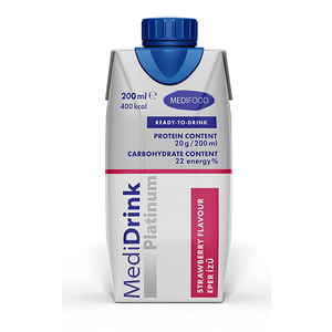 MEDIDRINK PLATINUM STRAWBERRY 200ML
