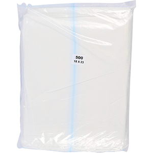 PLASTIC BAG WHITE 18X23CM  500 ~