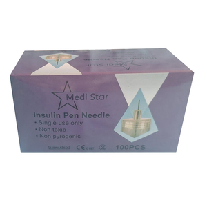 INSULIN PEN NEEDLE 31G 5MM MEDISTAR 100s