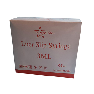 SYRI 3ML LUER SLIP MEDISTAR 100's