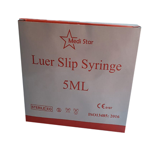 SYRI 5ML LUER SLIP MEDISTAR 100's