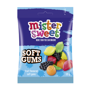 MISTER SWEET SOFT GUMS 125G