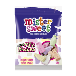 MISTER SWEET MOO MOO MILKSHAKES 125G