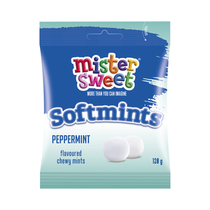 MISTER SWEET SOFTMINTS PEPPERMINT 120G