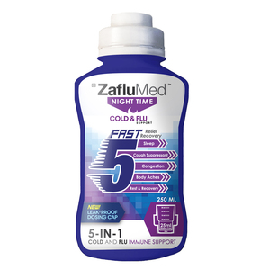 ZAFLUMED NIGHT TIME SYRUP 250ML