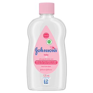 J&J BABY OIL 125ML
