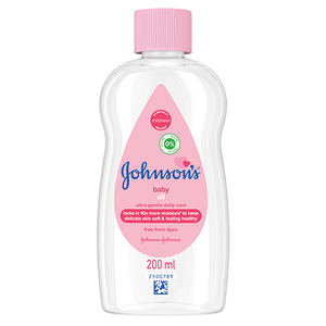 J&J BABY OIL 200ML