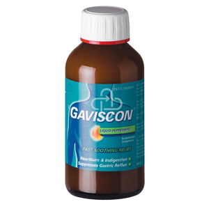 GAVISCON LIQUID PEPPERMINT 300ML
