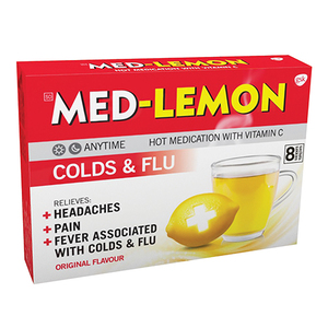 MED-LEMON ORIGINAL SACH  8 +VIT C