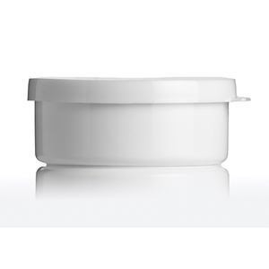 OINTMENT JAR WHT 15G 100 CLIP-ON-LID