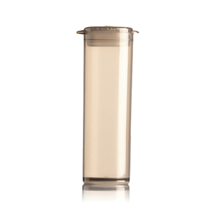 PLAS PILL VIAL 10ML  AMBER 100