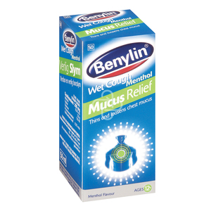 BENYLIN WET C MENTH 50ML COUGH SYRUP