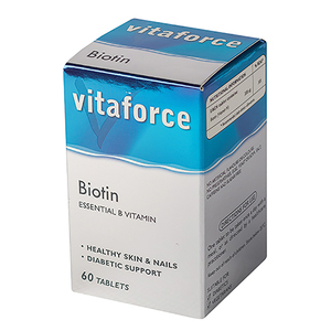 VITAFORCE BIOTIN 300MCG TABS 60
