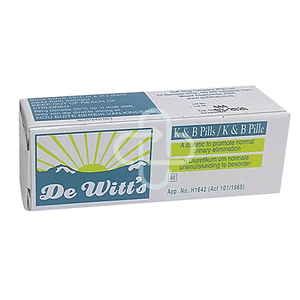 DE WITTS KIDNEY & BLADDER PILLS 16