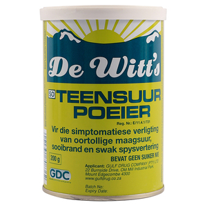 DE WITTS ANTACID PWD 200