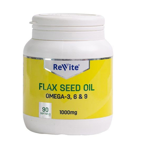 REVITE FLAX SEED 1G 90 SOFTGEL CAPS