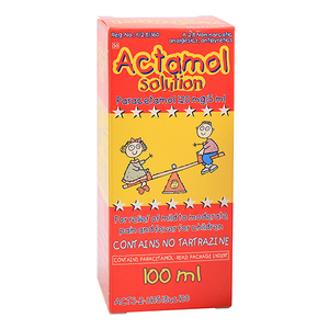ACTAMOL RED BOXED SY 100