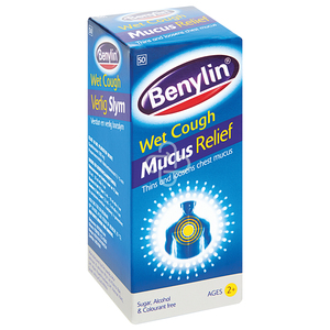 BENYLIN WET COUGH ASC FREE 100ML SYRUP
