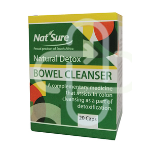 NATSURE DETOX BOWEL 20 CAPSULES