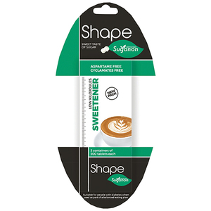 SUGANON SHAPE SWEETNER 3X500 TABLETS