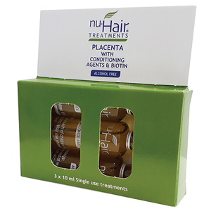 NU-HAIR PLACENTA 10ML 3 AMPOULES