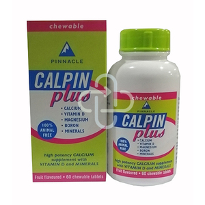 CALPIN PLUS CHEW 60 TABLETS PINNACLE