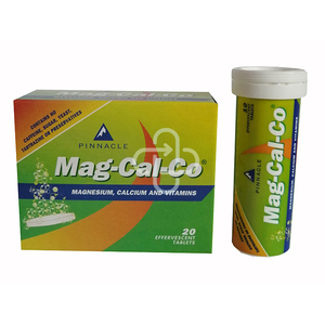 MAG-CAL-CO 20 EFFERVESCENT TABLETS
